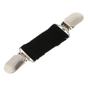 5x&eacute;l&eacute;gant Cardigan Pull Clips Sangle Chemisier Col De Chemise Clip Noir - Neuf