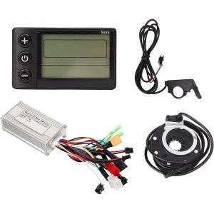 Subzonal-Kit De Contr&ocirc;leur De Moteur Brushless Pour V&eacute;lo &Eacute;lectrique, 24v 36v 48v 250w 350w V&eacute;lo &Eacute;lectrique 17a Contr&ocirc;leur S866 Lcd Affichage Instrument Pouce Kit D'acc&eacute;l&eacute;rateur - Neuf