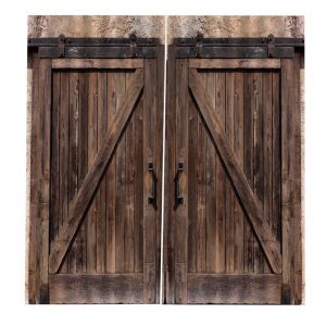 Hjlian Rideau Semi-Occultant En Bois Pour Salon, Chambre A Coucher, 150 X 166 Cm - Neuf