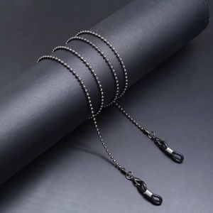 Cha&icirc;ne De Lunettes En Perles Pour Femmes, Cha&icirc;ne De Lunettes D'&eacute;t&eacute;, Marguerite, Fleur, Pendentif, Masque, Sangle, Collier Fait &Agrave; La Main, Lani&egrave;re De Lunettes De Soleil--01 Black - Neuf