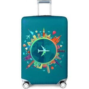 Housse de valise de voyage élastique Housse de protection de chariot pour bagages de 24 à 28 pouces - Neuf