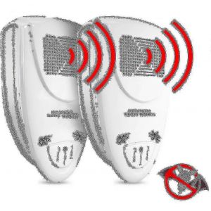 Répulsif À Ultrasons Pour Chauves-Souris - Débarrassez-Vous Des Chauves-Souris En 72 Heures2pcs Starlight - Neuf