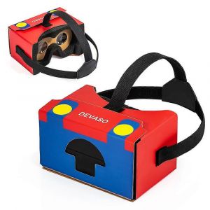 Type A Devaso Pour Nintendo Switch Lcd / Oled Vr Lunettes Papier Ondul&eacute; + Tissu &Eacute;lastique + &Eacute;ponge - Neuf