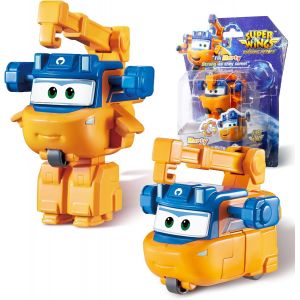 ERYI-Transformer Aeroplane Marty, Hauteur Env. 12,7 Cm, Figures D'Action 2 En 1, Avion Jouet Et Figurine De Robot Pour Garçons Et Filles À Partir De 3 Ans, Orange - Neuf