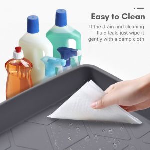 Sous L¿Évier Tapis Pour Cuisine Imperméable 34 * 22 Pouces Silicone Sous Ob - Neuf