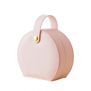 Bo&icirc;te De Rangement De Bijoux Simple Avec Poign&eacute;e Conteneur De Boucles D'oreilles L&eacute;g&egrave;res Pour Les Voyages En Plein Air - Neuf