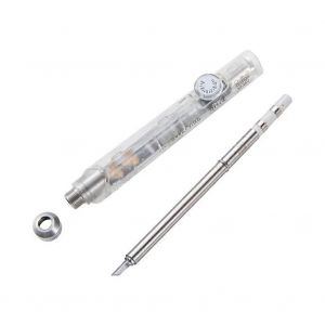 Fer &agrave; souder &eacute;lectrique 65 W avec pointes de fer &agrave; souder 220-400 &deg;C, temp&eacute;rature r&eacute;glable portable - Neuf