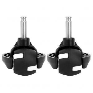 HJLIAN Lot de 2 roues universelles de remplacement pour robot de balayage ABS, accessoires adaptes aux modeles Deebot N79/N79S - Neuf