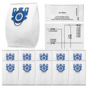 Lot de 10 sacs de rechange Airclean 3D Efficiency pour aspirateur GN Classic C1 Comp - Neuf
