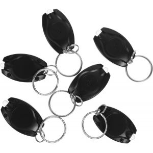 Porte-Cl&eacute;s Lumineux Led Mini Lampe De Poche Multifonctionnelle Portable Pour Camping Randonn&eacute;e Lot De 6 - Neuf