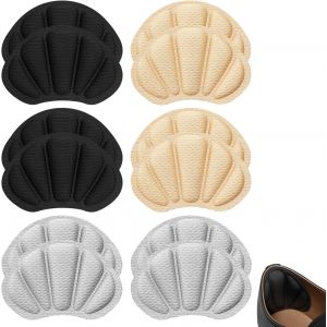 Kalanka-6 Paires Coussinet Talon Chaussure Protege Ttalon Chaussure Antid&eacute;rapant Invisible Coussinets De Talon &Eacute;pais Pour Talons Hauts, Femmes Et Hommes - Neuf