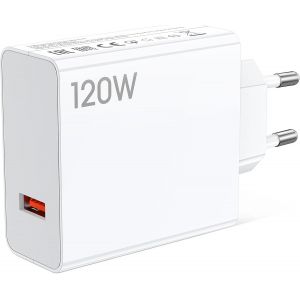 Chargeur Usb 120 W Pour Xiaomi Redmi Note 14 Pro+ 13 Pro+ 12 5g, 120 W Hypercharge Adaptateur De Chargeur Mobile Rapide Charge Turbo Prise Pour Xiaomi 14t 13t Poco F7 Ultra Black Shark 5 4,Adaptateu - Neuf