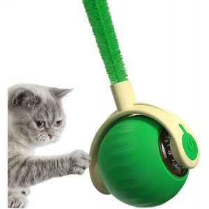 KAL-Jouet Interactif Intelligent Pour Chat | Jouet Pour Animal Domestique Activé Par Le Toucher Balle Roulante Intelligente ¿ Jouet D'Intérieur Pour Chats D'Intérieur Et Chatons Jouant - Neuf