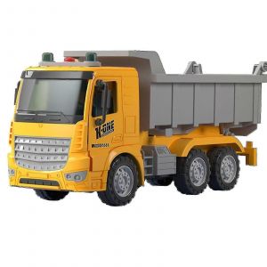 Jouet pour enfants, grande voiture à bascule, véhicule d'ingénierie en béton, camion-citerne à ciment, modèle de simulation - Neuf