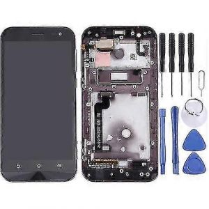Em &Eacute;cran Lcd Pour Asus Zenfone Zoom 5.5inch / Zx551ml Digitizer Complete Assembly (Noir Avec Cadre) - Neuf