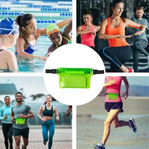 Sac de natation étanche en PVC Ski Drift Plongée Bandoulière Sac de taille Sac de poche sous-marin Sacs de téléphone portable Housse de cas pour plage C - Neuf