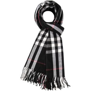 Kalanka-Écharpe Hommes Hiver Chaud Plaid Echarpe Classique Chic Mode Automne Hiver Foulard Cadeau Pour Hommes Et Femmes - Neuf