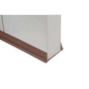 Joint d'&eacute;tanch&eacute;it&eacute; de porte en PVC de 96 cm pour l'isolation contre les intemp&eacute;ries et le bruit, compatible avec diff&eacute;rents types de portes. - Neuf