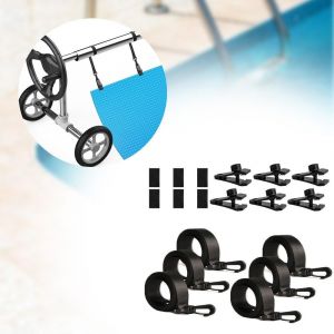 6 pièces Kit de fixation de bobine solaire piscine 6 Clips Soldages - Neuf