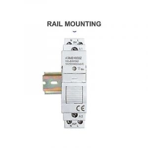 Tuya Smart Life ZigBee 16A Rail Din 1P Interrupteur KWh Compteur avec moniteur d'énergie Minuterie Prise en charge Application Télécommande - Neuf