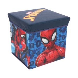 Coffre De Rangement &Agrave; Jouets Spiderman Chambre Enfant Gar&ccedil;on Banc Malle Box Marvel - Neuf