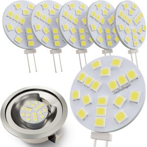 Ampoule Led G4 Ronde 12 Volts Blanc Froid Équivalent Ampoule Halogène Jc G4 12v 20w - Petite Ampoule G4 Pour Hotte De Cuisine Four Spot Encastrable Halogene 2 Watt G4 Lumière Du [Amp741682] - Neuf