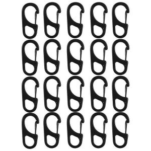 Lot De 20 Mini Boucles À Ressort En Métal ¿ Fermoirs De Sac À Dos Durables Pour Porte-Clés, Camping, Randonnée Et Usage Quotidien - Neuf