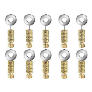 10pcs Cuir Suture Positionnement Aiguille Diy Outil Suture Aiguilles Position Fixe Cuir Suture Fixe - Neuf