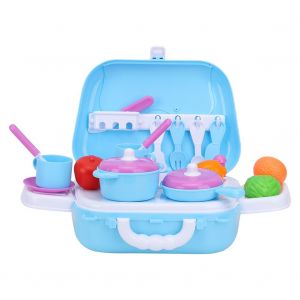 Ensemble De Jouets De Cuisine De Simulation Pour Enfants, Maison De Jeu, Sac A Bandouliere, Ensemble De Jeu De Cuisine Pour Enfants, Jouet Ds912a - Neuf