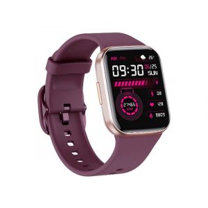Montre Connect&eacute;e Bluetooth Avec Moniteur De Sant&eacute; Et De Fr&eacute;quence Cardiaque - Violet - Neuf
