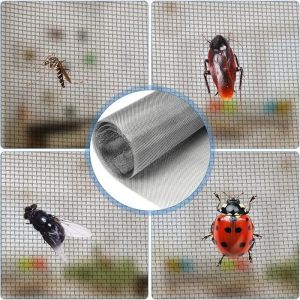 Grillage Anti-Rongeur Inox 30x120cm M&eacute;tallique Cloture - Neuf