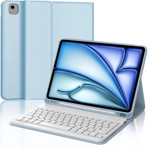 Clavier avec Touchpad pour iPad A16 11 EME Generation 2025/10eme Generation 10.9 Pouces 2022, AZERTY Clavier Bluetooth avec Pavé Tactile et Porte-Crayon pour iPad A16 11/10.9 Pouces, Rouge - Neuf