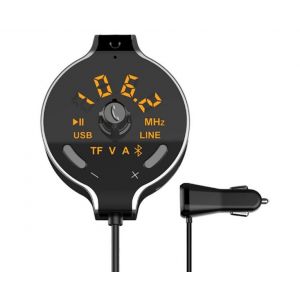 Lecteur Audio De Voiture Bluetooth Avec Appels Mains Libres Et Chargement Usb - Neuf