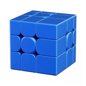 MOYU MFJS Cube miroir 3X3 V2 aimant magnétique noyau de boule Puzzle éducatif Cube magique jouets pour enfants cadeau jouet Cubo Magico-No Magnetic Blue - Neuf