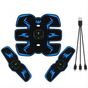 Machine Abdominale De Stimulateur D'abs,Équipement D'entraînement De Forme Physique De Bureau À Domicile De Stimulateur Abdominal Portatif D'entraînement De Ceinture De Tonification Abdom - Type M2 - Neuf