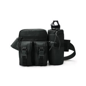 Sac Ceinture Tactique D'extérieur - Rangement Polyvalent Pour La Randonnée, Le Camping Et L'équipement D'aventure Avec Support Pour Lampe De Poche Et Fixation Molle - Neuf