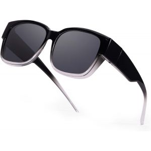 Surlunettes De Soleil Lunettes De Soleil Homme Polarisées Clip Lunettes De Soleil Femme Clip Solaire Pour Lunettes De Vue Attache Lunettes Uv400 Protection - Neuf