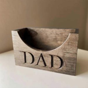 1PCS porte-chapeau en bois Chapeau de pays Porte-chapeau de rangement Présentoir pour casquette de baseball,petit cadeau de décoration de bureau / maison pour le père et l'homme - Neuf