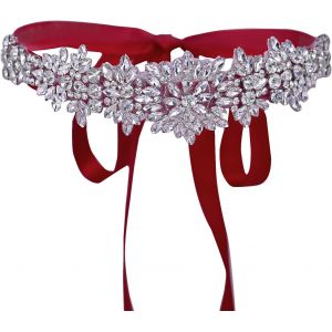 Kalanka-Ceinture De Mariage En Cristal Pour Femme - Ceinture De Mari&eacute;e Avec Strass - Neuf