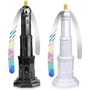 MAA-Ventilateur répulsif pour mouches - 2 pièces | Répulsif mouches de table | Chasse et éloigne les mouches | Anti-mouches d'extérieur et intérieur | Protection contre les mouches | Chasse mouche - Neuf