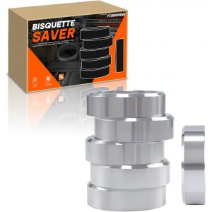 Lot de 6 rondelles pour barbecue Bradley Smoker Bisquettes en aluminium et bois&iquest; - Neuf