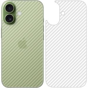 JGD-Film Protection Arriere Compatible avec iPhone 17, 4 Pi&egrave;ces 0.1mm Ultra-Mince Pet Doux Back Flim [Antid&eacute;rapant] [Anti Empreintes Digitales] - Neuf