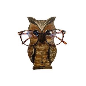 Pr&eacute;sentoir &Agrave; Lunettes En Forme D'animal Pour Lunettes De Vue, Lunettes De Soleil, Colliers Et Montres - Support En Bois - Neuf