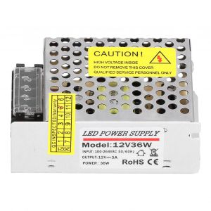 XYONG Convertisseur d'alimentation a decoupage DC12V 36W 3A pour systeme de camera de securite a bande lumineuse LED - Neuf