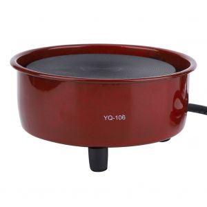 HJLIAN Mini poele electrique portable multifonction pour la maison, plaque chauffante, prise AU 220 V (rouge) - Neuf
