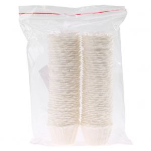 Hjlian Lot De 100 Gobelets Filtrants Jetables En Papier De Qualite Alimentaire Pour Cafe, Filtre Efficace - Neuf
