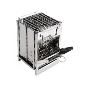 R&eacute;chaud De Camping Pliable Et Portable Avec Grille Pour La Cuisine En Plein Air - Neuf