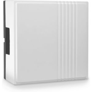 KALANKA-DING Sonnette Filaire 8&iquest;12V, Connexion 2 Fils, Carillon &Eacute;lectrom&eacute;canique Deux Tons, Installation Murale, Vendu Seul Compatible avec Tous Les Boutons sonnettes - Neuf