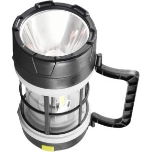 Torche Led - Torche De Camping Portable | 5 Modes Lampes De Camping À Charge Solaire | Lampe De Poche Solaire Étanche | Lumière De Travail De Lanterne Légère Pour Escalade Tente De Randonnée Et - Neuf