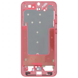 Ch&acirc;ssis Central Original pour Galaxy S25 Plus Ajustement Pr&eacute;cis et S&eacute;curis&eacute; Samsung Rouge - Neuf